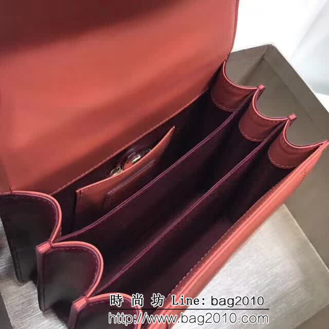 BVLGARI寶格麗 原單品質 專櫃新款 三層琺瑯蛇頭包 可手提肩背斜挎 B38329 FYD1219
